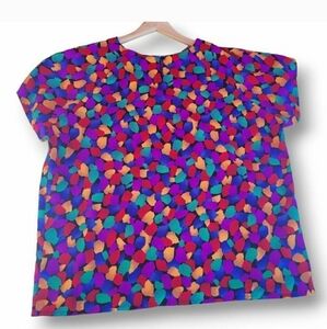 Ship N Shore. Colorful Women's Blouse, size 22